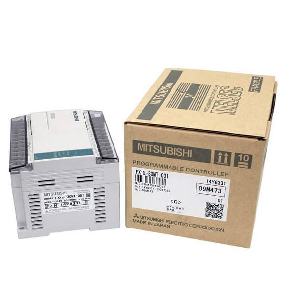 Mitsubishi PLC Module FX1S-30MR-001/FX1S-30MT-0017
