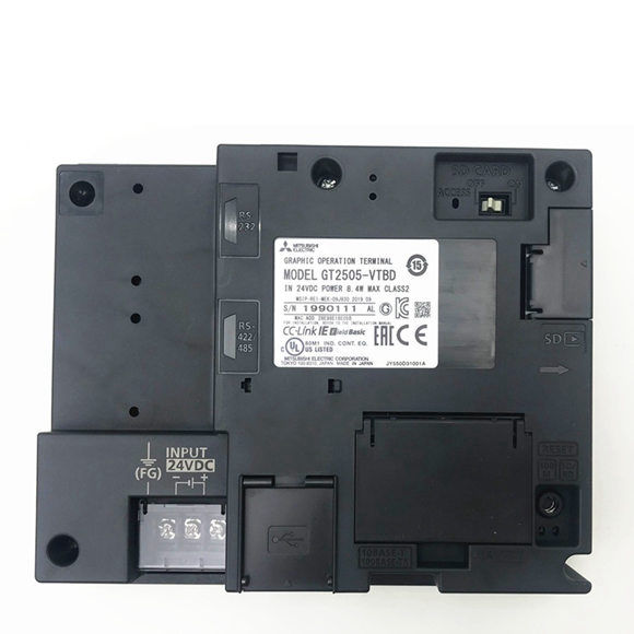 GT2505-VTBD GT25 SERIES    5..7&Prime; Mitsubishi Touch screen HMIs