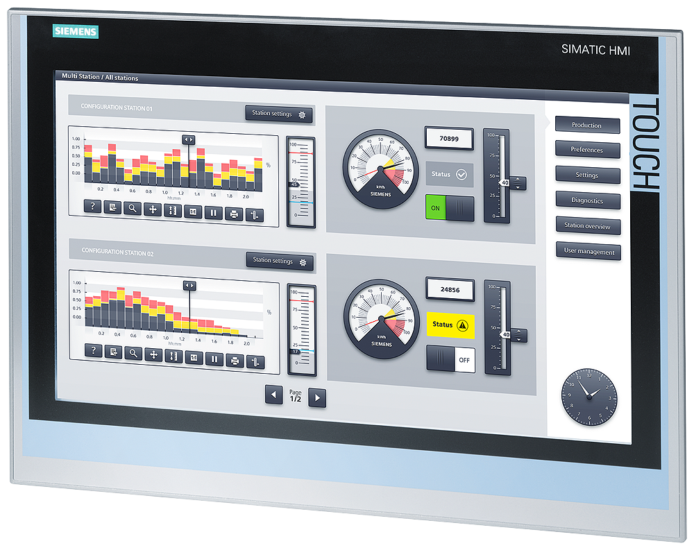 TP1900  Comfort  18.5" HMI 6AV2124-0UC02-0AX0