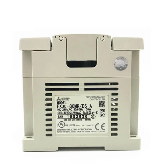 Mitsubishi PLC Controller Module FX3U-80MR-ES/A FX3U-80MT-ES/A