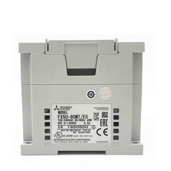 Mitsubishi PLC Controller module FX5U-80MR/ES FX5U-80MT/ES