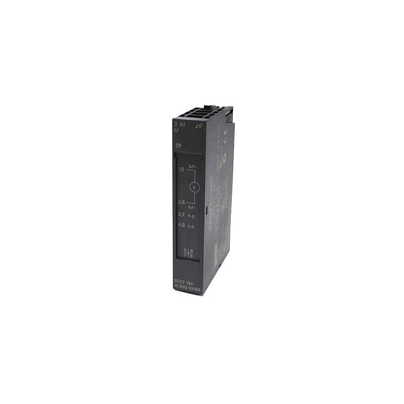 6ES7134-4LB02-0AB0 Siemens SIMATIC DP, ELECTRONIC MODULE 2 AI U HIGH FEATURE FOR ET 200S