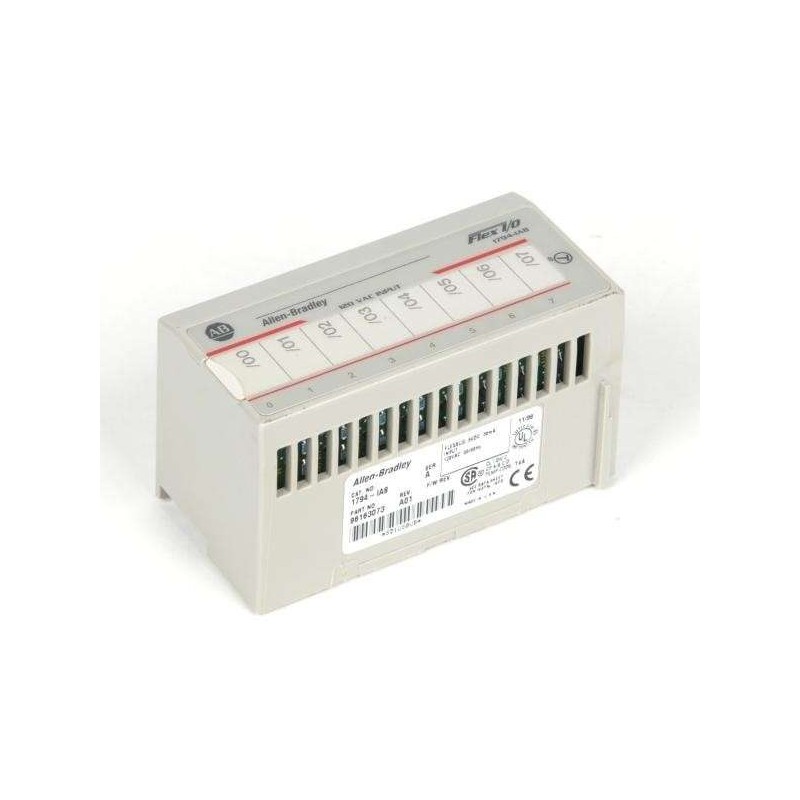 1794-IA8 Allen-Bradley 1794-IA8 Flex I/O Input Module, 120VAC, 8 Inputs