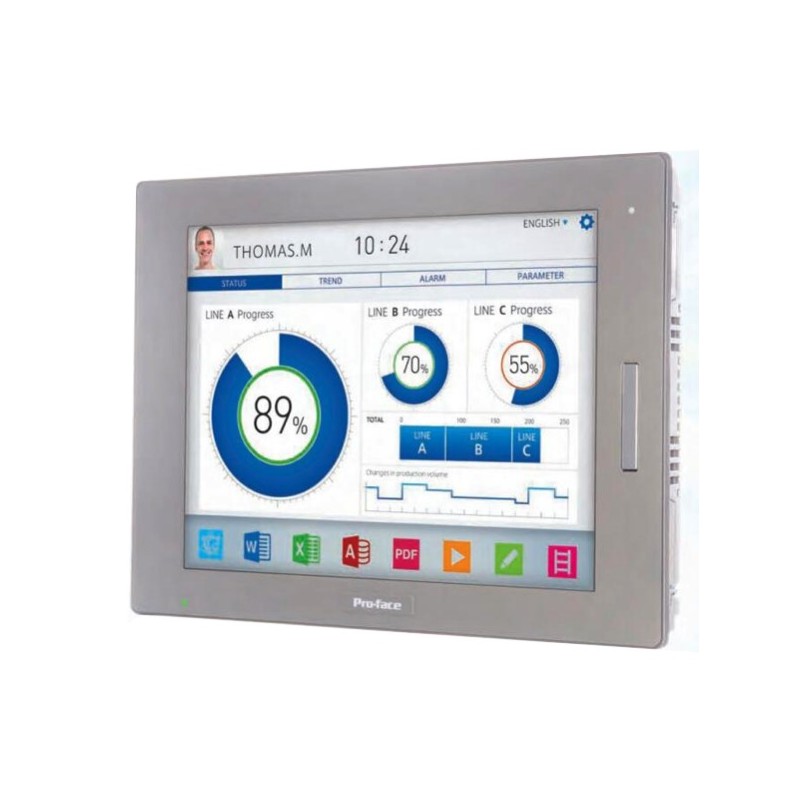 PFXSP5700TPD Pro-face  SP5000 Series TFT Touch Screen HMI &ndash; 15 in, TFT LCD Display, 1024 x 768pixels