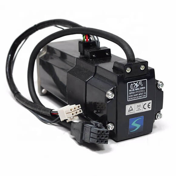 Mitsubishi MELSERVO-J2S Servomotor With Break 400W HC-KFS43B