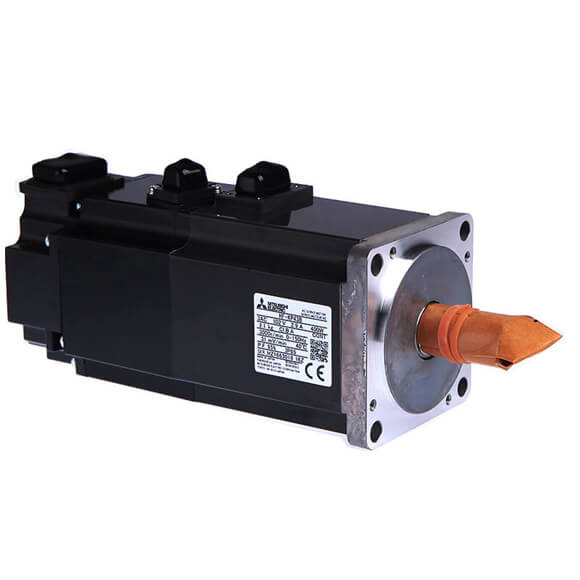 Mitsubishi MELSERVO-J3 Servomotor With Break 400W HF-KP43B