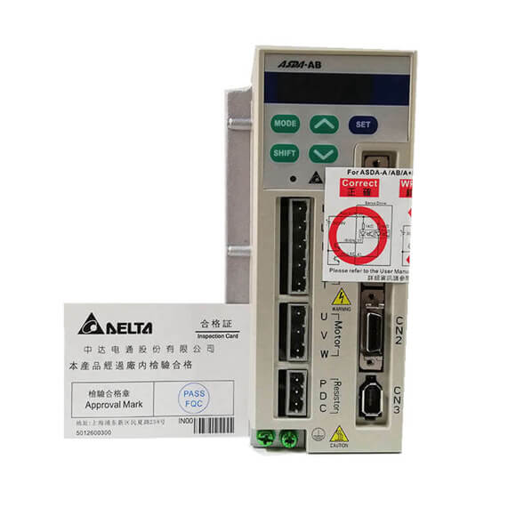 Delta ASDA-AB Servo Drive 100W ASD-A0121-AB