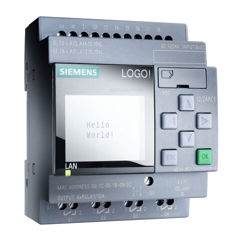  6ED1052-1MD00-0BA8 SIEMENS LOGO! 12/24RCE Logic Module